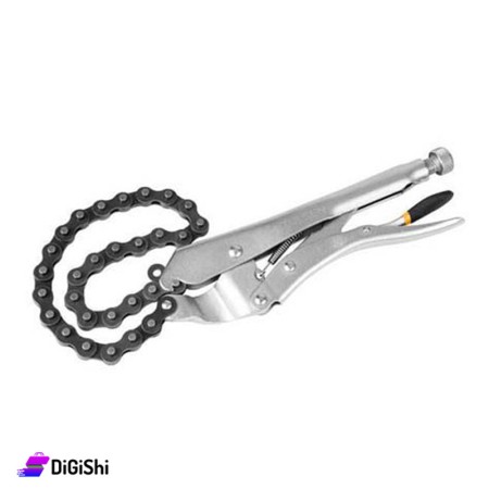 TOLSEN Steel Industrial Chain Clamp Locking Pliers 10 Inch