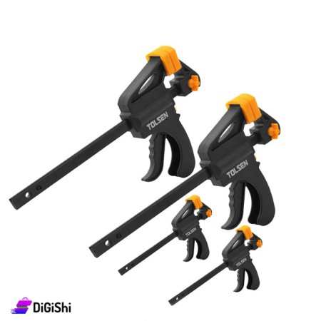 TOLSEN Quick Ratchet Bar Clamp Set