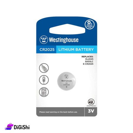 Westinghouse Lithium Battery CR2025 - 3 V