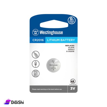 Westinghouse Lithium Battery CR2016 - 3 V