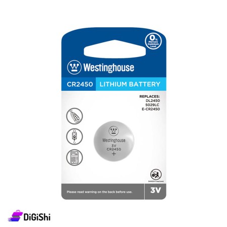 Westinghouse Lithium Battery CR2450 - 3 V