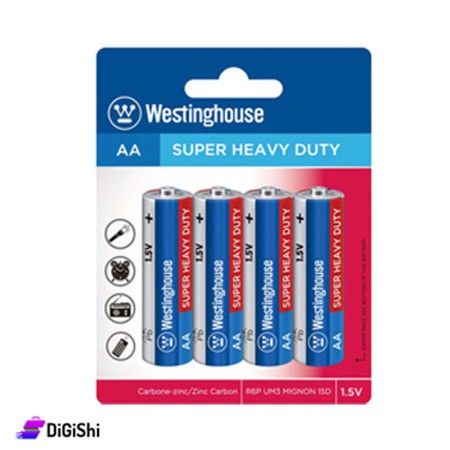 Westinghouse Set Of Super Heavy Duty AA Size Batteries
