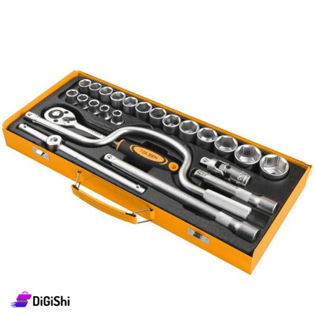 TOLSEN 24PCS 1/2 Inch SOCKET SET