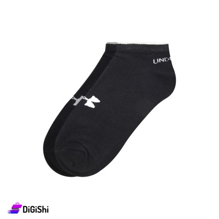 ZOX Cotton Short Men's Socks With LINDER edition - Black