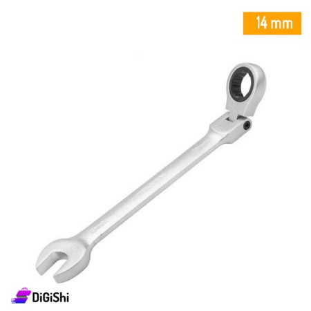 مفتاح طرف طقطاق رأس متحرك 14 مم TOLSEN