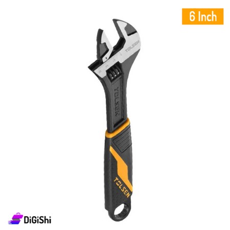 TOLSEN ADJUSTABLE WRENCH 6 Inch
