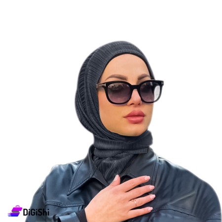 Women's Hijab Lycra - Black