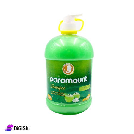 شامبو الحيوية والإشراق برائحة التفاح للشعر العادي 3 لتر Paramount