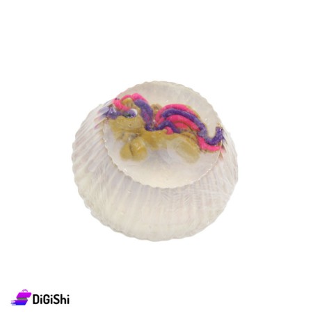 Unicorn Body Shop Glycerine Soap With A Toy Unicorn - Brown