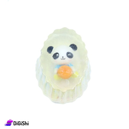 صابون غليسيرين مع لعبة باندا Unicorn Body Shop - أورانج