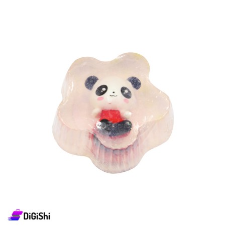 Unicorn Body Shop Glycerine Soap With A Toy Panda - Red