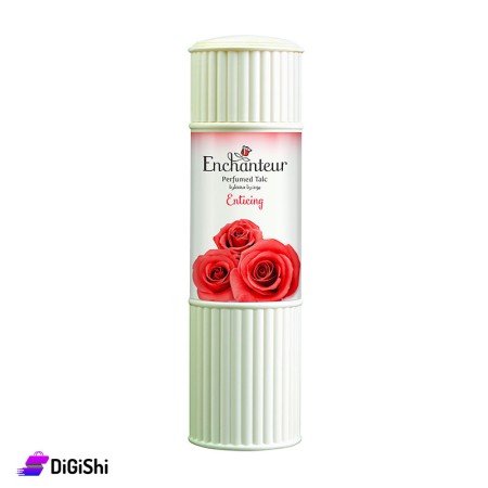 Enchanteur Perfumed Talc Body Powder - Enticing Red