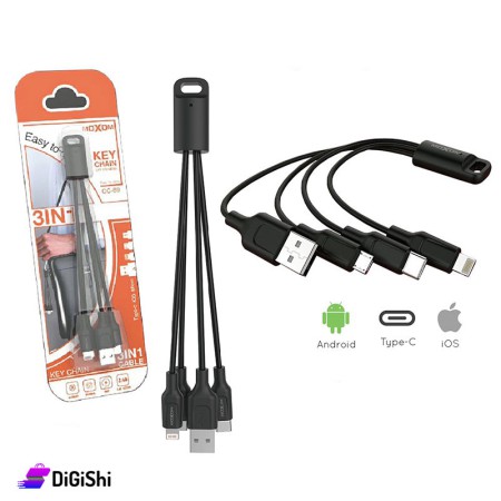 MOXOM 3 in 1 USB Cable
