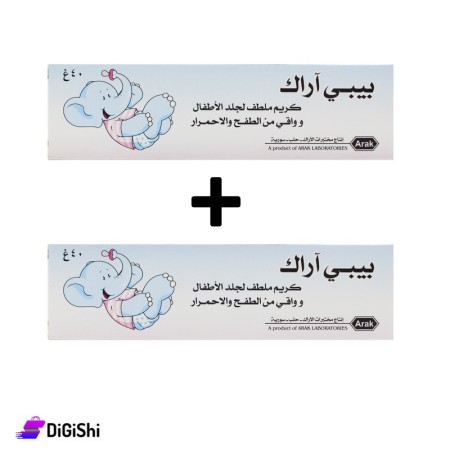 Arak Two Pieces Of Soothing Baby Cream Offer