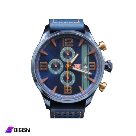 ساعة يد رجالية موديل MF0016G MINI FOCUS - كحلي