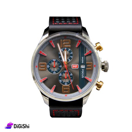 ساعة يد رجالية موديل MF0016G MINI FOCUS - أسود