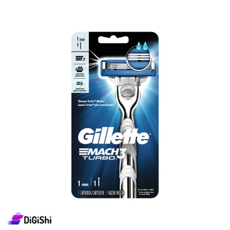 شفرة حلاقة رجالية Gillette MACH3 TURBO