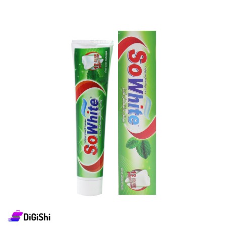 معجون أسنان كبير بالنعنع SoWhite Cavity Fighter