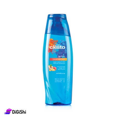 Clesto Shampoo Natural Essences With Ginger and Sea Minerals
