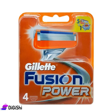 Gillette FUSION POWER Men's Razor Blades Box
