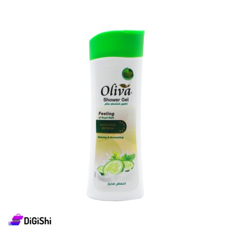 Oliva Cucumber Liquid Shower Gel 400ml