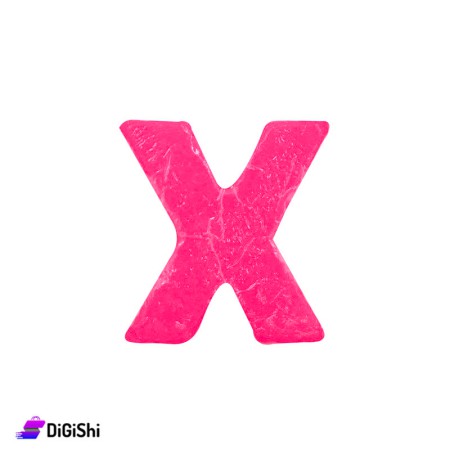 Letter x Soap - Fuchsia