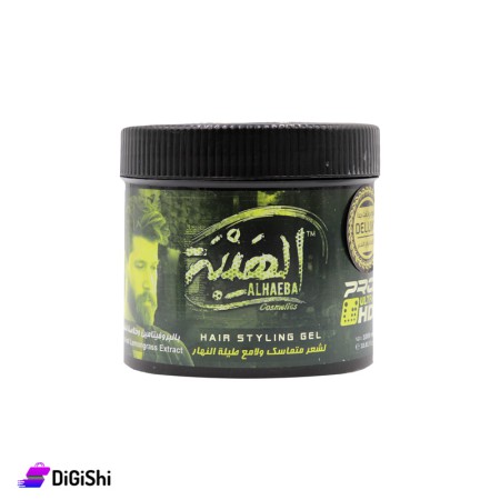 ALHAEBA Hair Gel With Lemon Peel Extract - Yellow