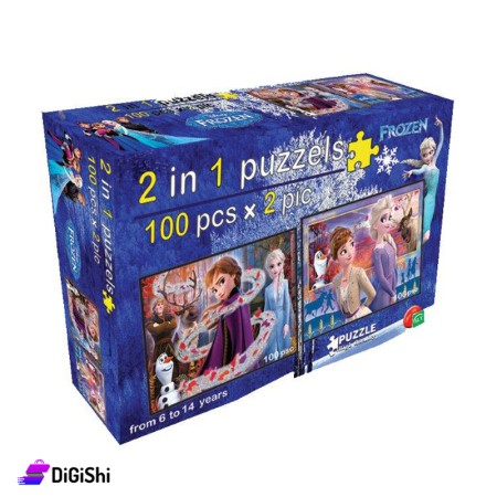 2in1 Puzzle Game Frozen