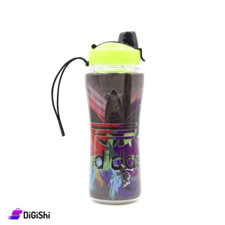 SUPER STAR Plastic Water Bottle - Grey
