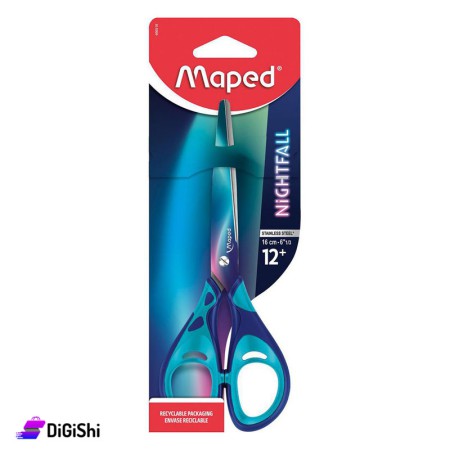 Maped Nightfall Stainless Steel Scissors