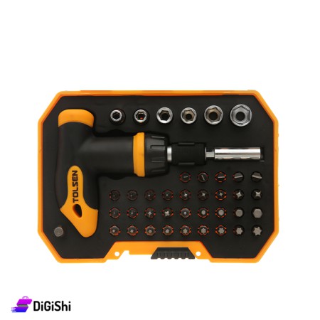 TOLSEN 41PCS BITS & SOCKETS SET