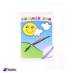 Drawing and coloring book