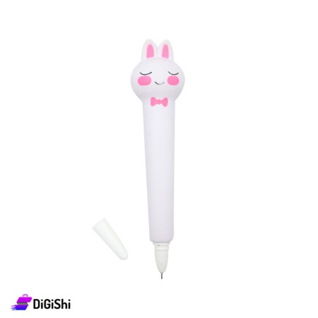 Black Ink Pen With Rabbit Head