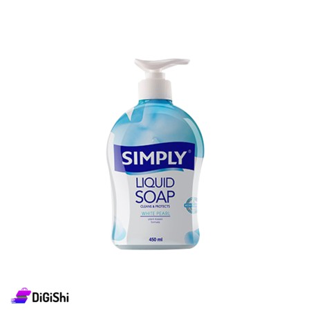 SIMPLY Liquid Hand Soap White Pearl