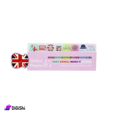 علامات مرجعية لاصقة United Kingdom