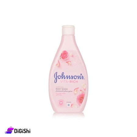 جل استحمام مع ماء الورد Johnson's Vita Rich