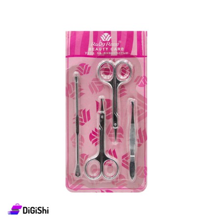 مجموعة عناية بالحواجب والبشرة Ruby Rose