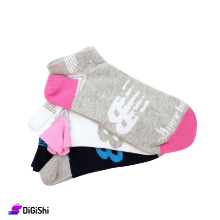 Al Samah Set Of Women Socks New Balance Design - Group  1