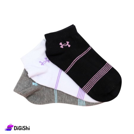 Al Samah Set 2 Of Women Socks Under Armour Design