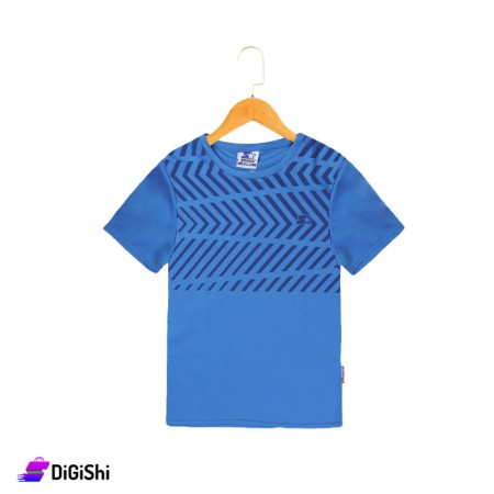 STARTER Half Sleeve Boy's Polyester T-shirt - Blue