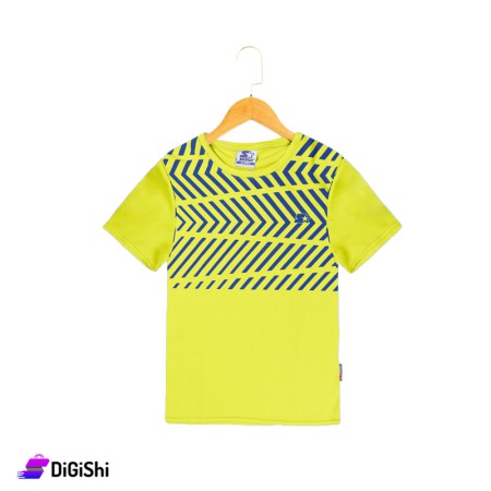 STARTER Half Sleeve Boy's Polyester T-shirt - Yellow