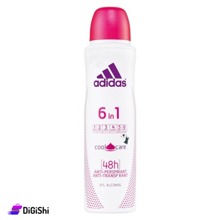 Adidas 6 In 1 Cool And Care Women Deodorant