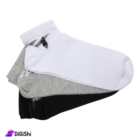 Al Samah Cotton Men Short POLO Socks Set Group 1