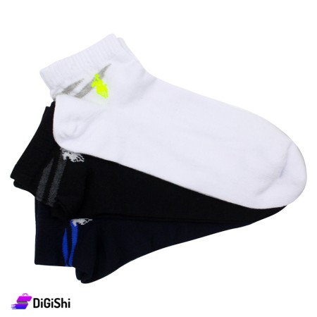 Al Samah Cotton Men Short POLO Socks Set Group 2