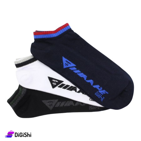 Al Samah Cotton Men Short Socks Set