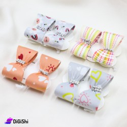 Pair of Hair Ties - Red