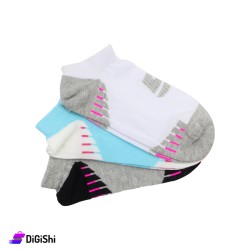 Girls Cotton Short Socks