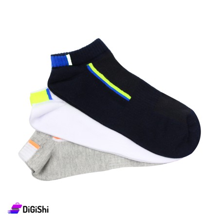 Al Samah Cotton Men Short Socks Set - 2