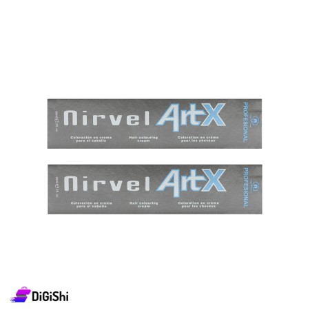 عرض عبوتا صبغة NIRVEL ArtX - أشقر دافئ فاتح 07-8