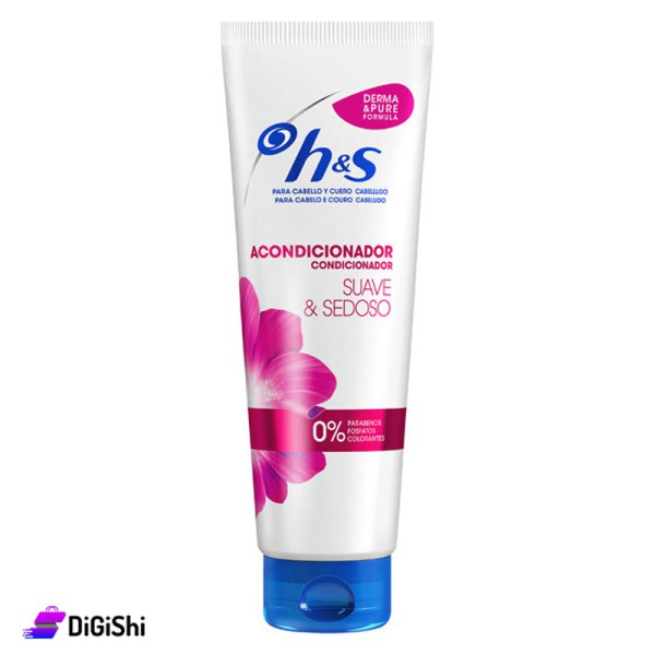 Head & Shoulders Smooth & Silky conditioner بلسم لشعر انسيابي وحريري